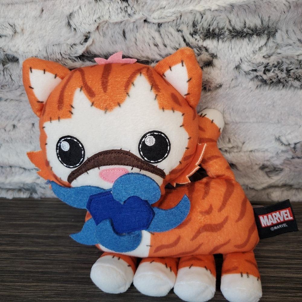 Marvel Goose The Cat‎ Talking Plush  Flerken 8" Plush Toy Mattel